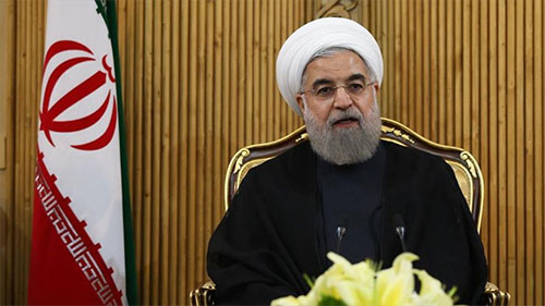El presidente de Irán, Hassan Ruhani